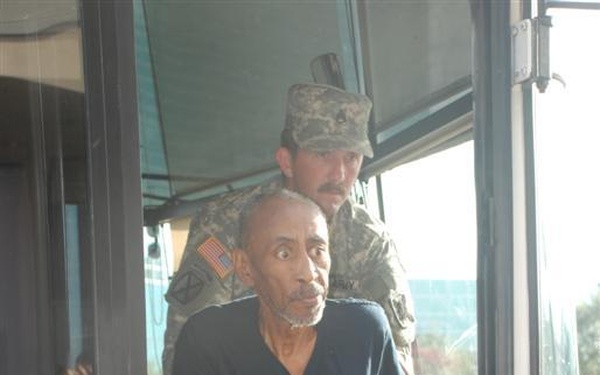 Southwest Louisiana still underwater, Soldiers help citizens at shelters