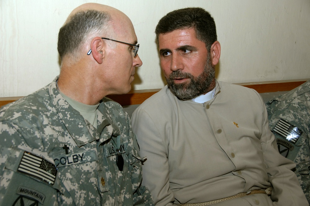 U.S. Soldiers Enjoy Ramadan Dinner
