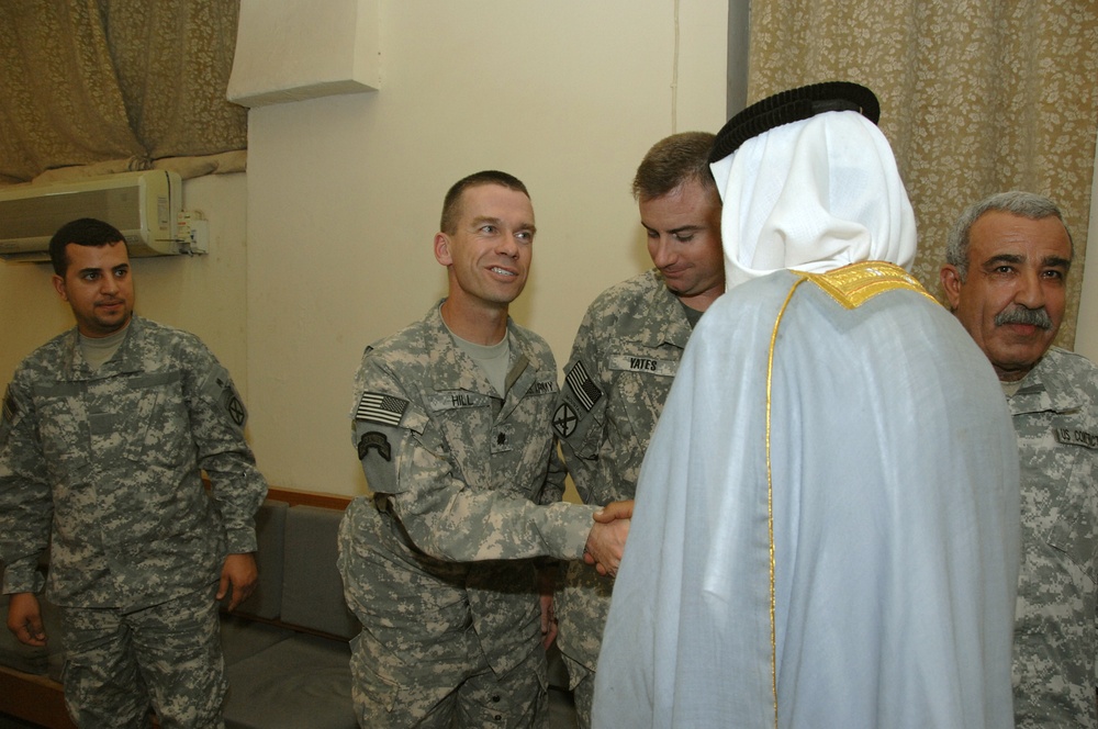 U.S. Soldiers Enjoy Ramadan Dinner