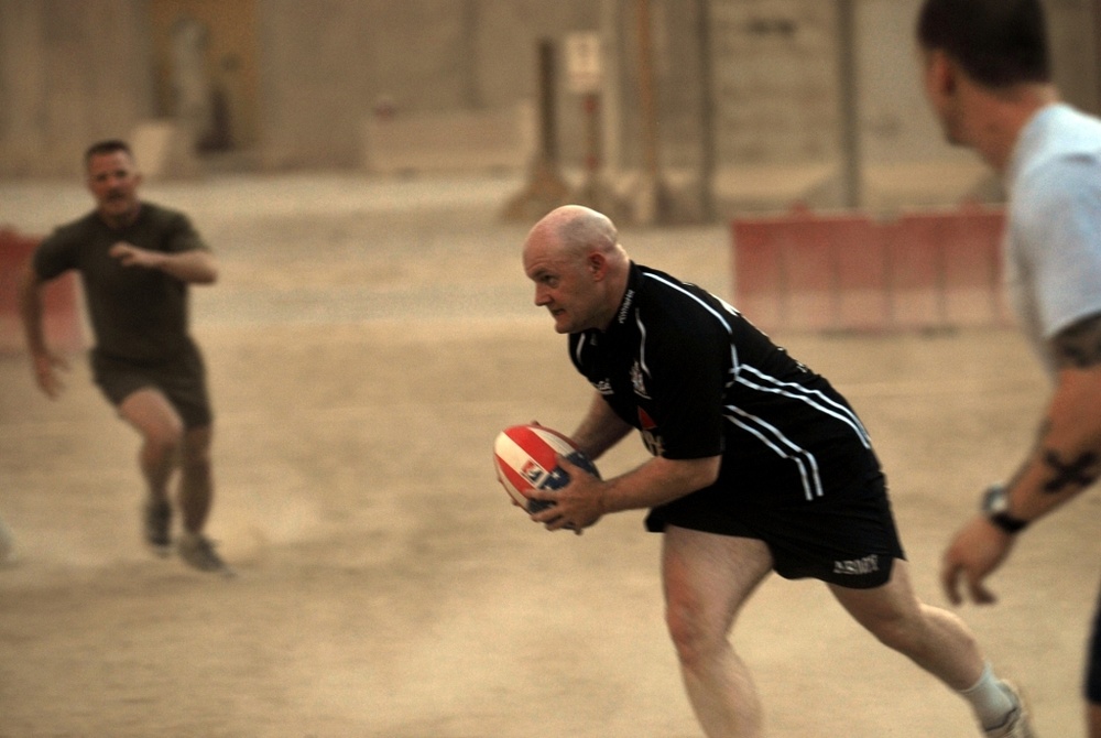 Dragoon Rugby Football Club trains for redeployment