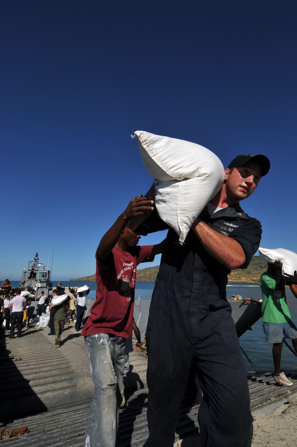 Humanitarian assistance mission in Gonaives