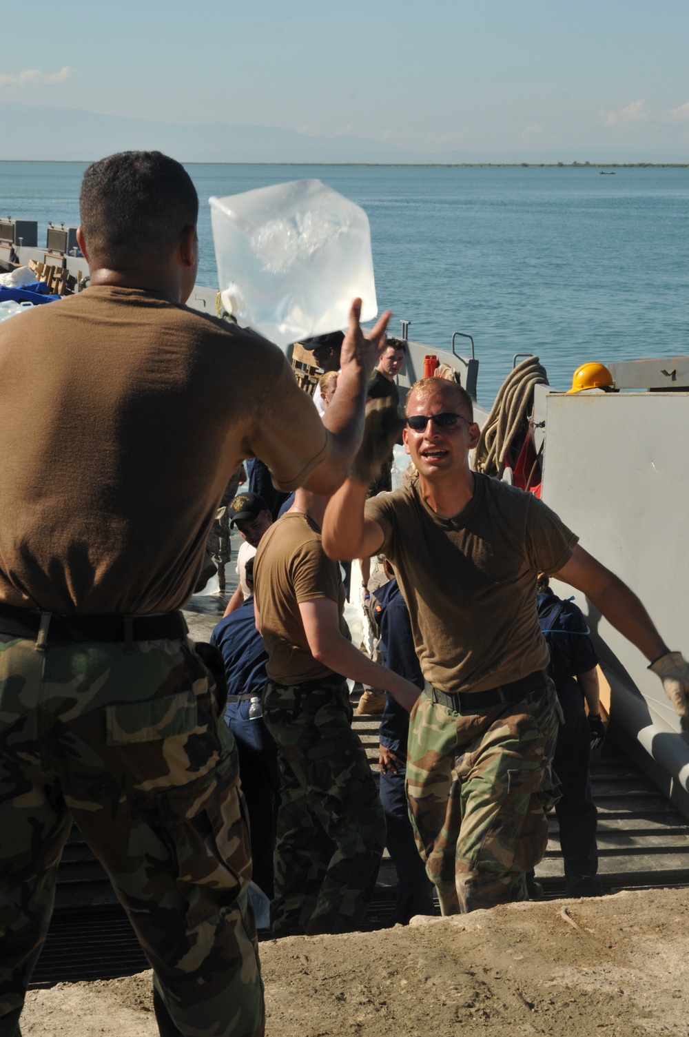 Humanitarian assistance mission in Gonaives