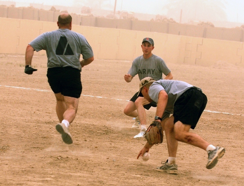 1st Battalion 76th Field Artillery wins softball championship