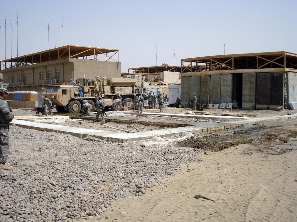 Army engineers maximize materials, make 2 projects from 1