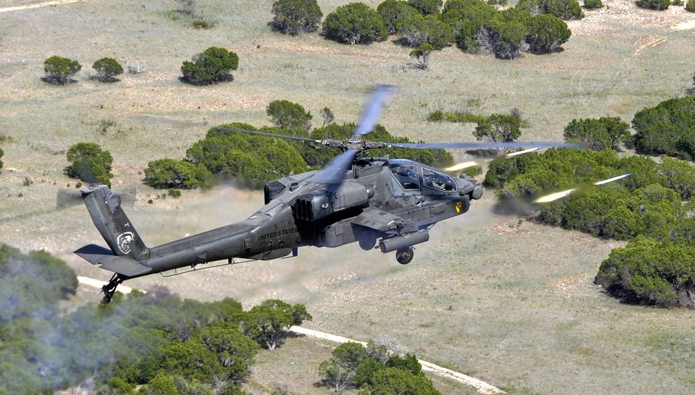 1st Air Cav. Apaches fire for effect