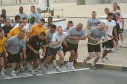 Runner Celebrates Air Force Birthday
