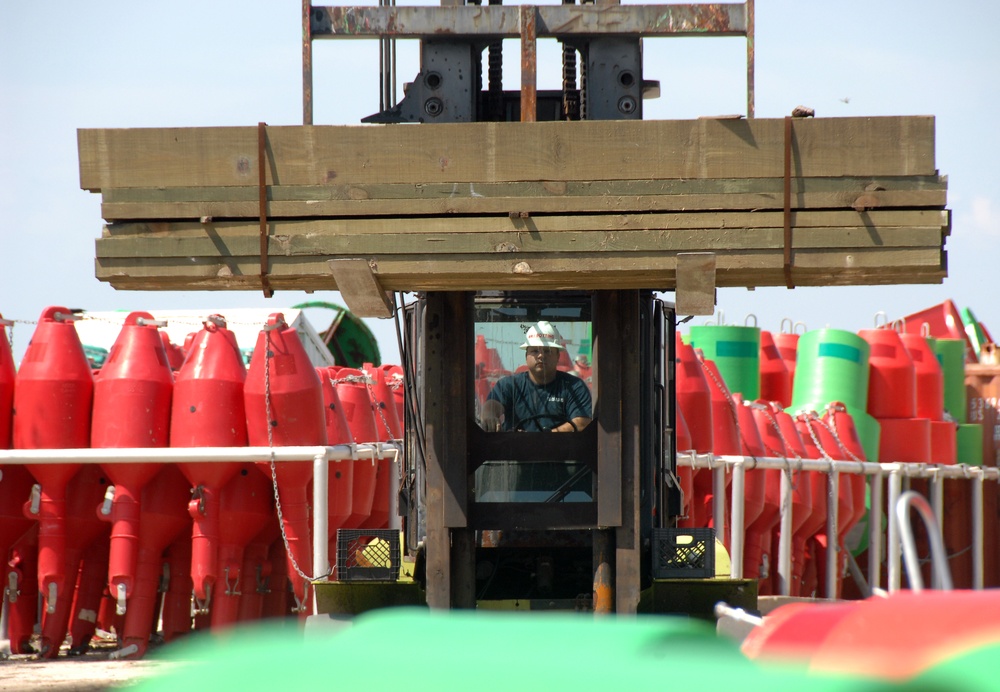 Coast Guard Restores Navigational Aids