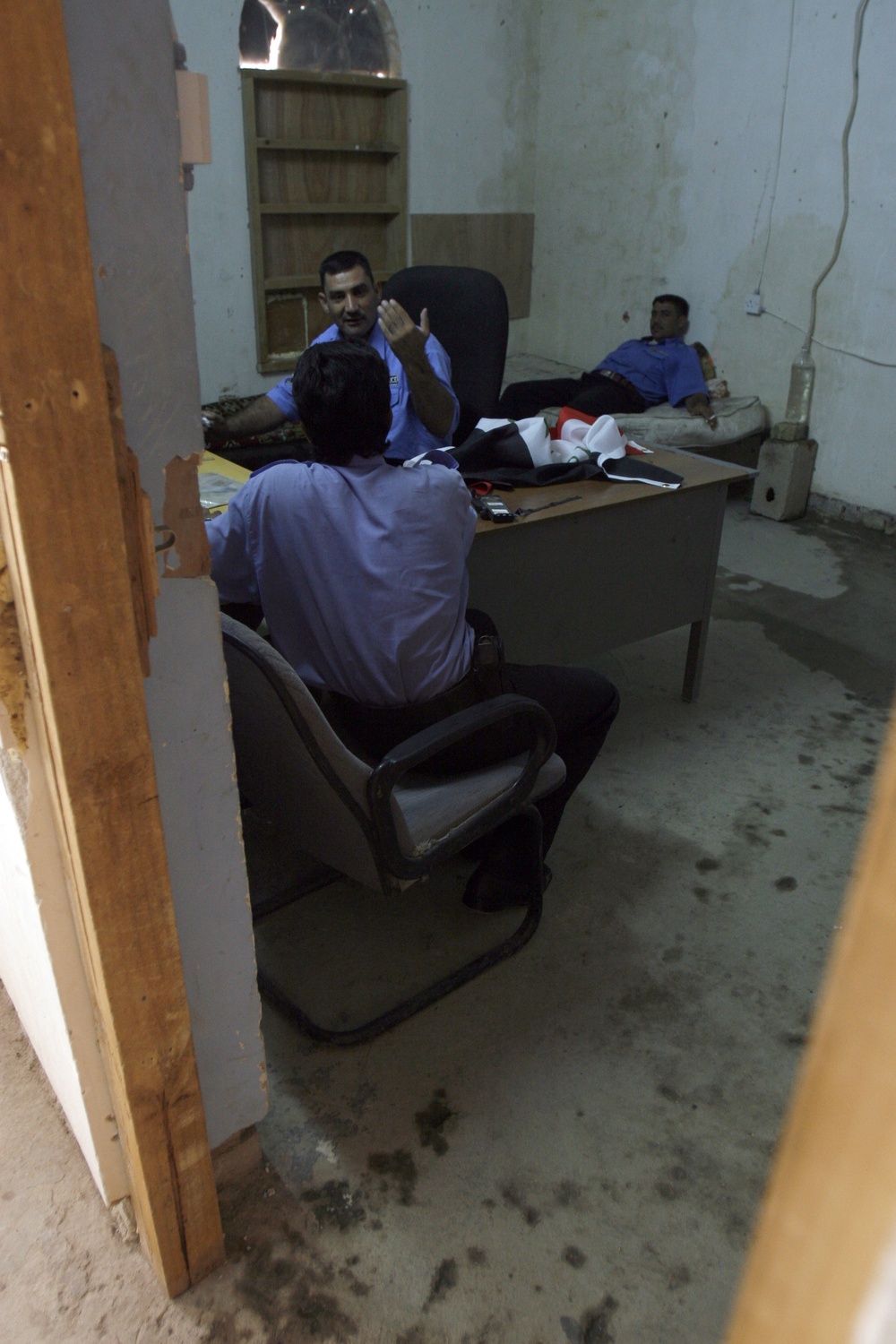 Iraqi police part with Company K to run independently