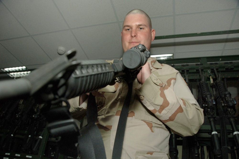 Deployed Soldiers Take Safety Serious..