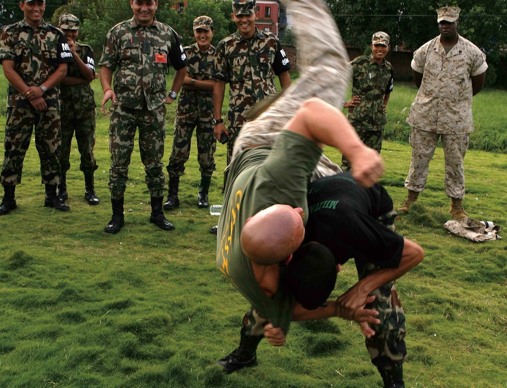 Nepal Army, US Marines toss ideas around in Kathmandu