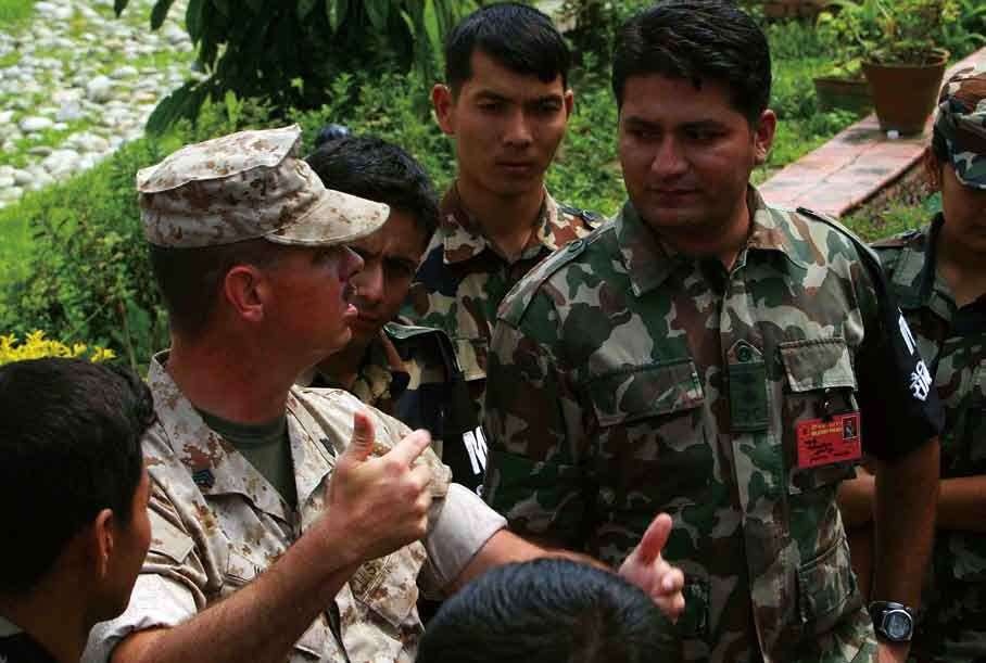 Nepal Army, US Marines toss ideas around in Kathmandu