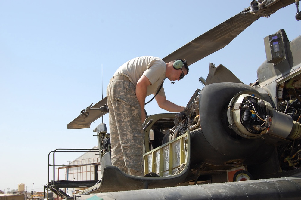 Maintainers keep CAB war birds in tip-top shape