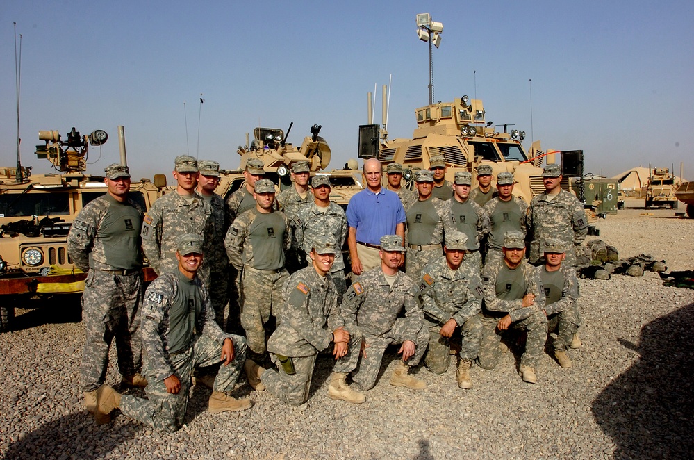 Secretary of the Army Visits 3rd ESC at Joint Base Balad