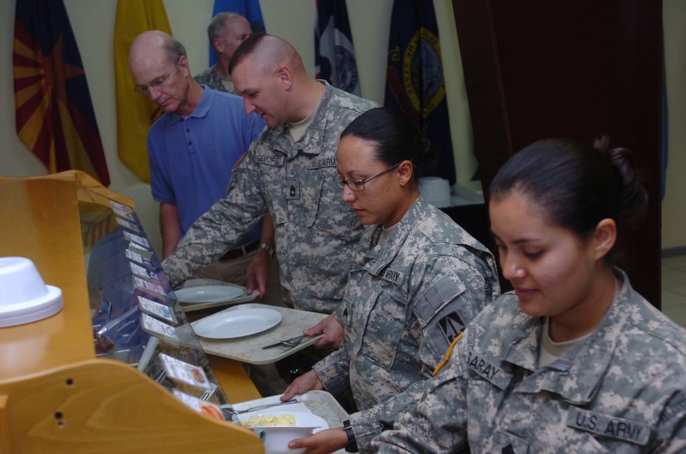 Secretary of the Army Visits 3rd ESC at Joint Base Balad