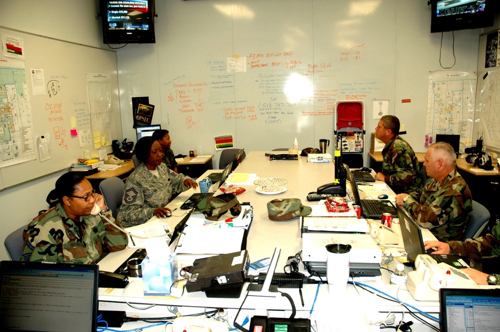 Taking Charge of Hurricane Ike