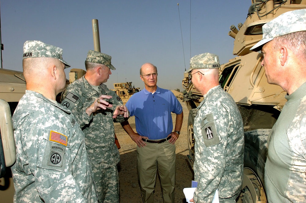 Secretary of the Army Visits Joint Base Balad