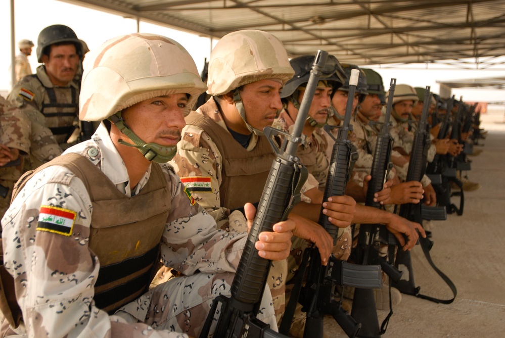 Iraqis training Iraqis key to their independence