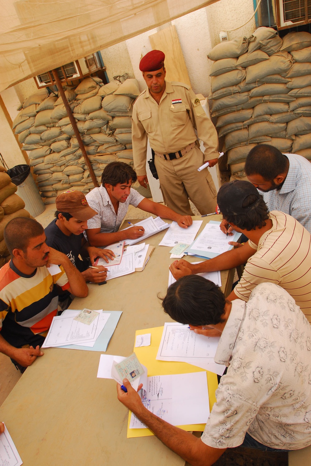 West Rashid Sons of Iraq transition to ISF control