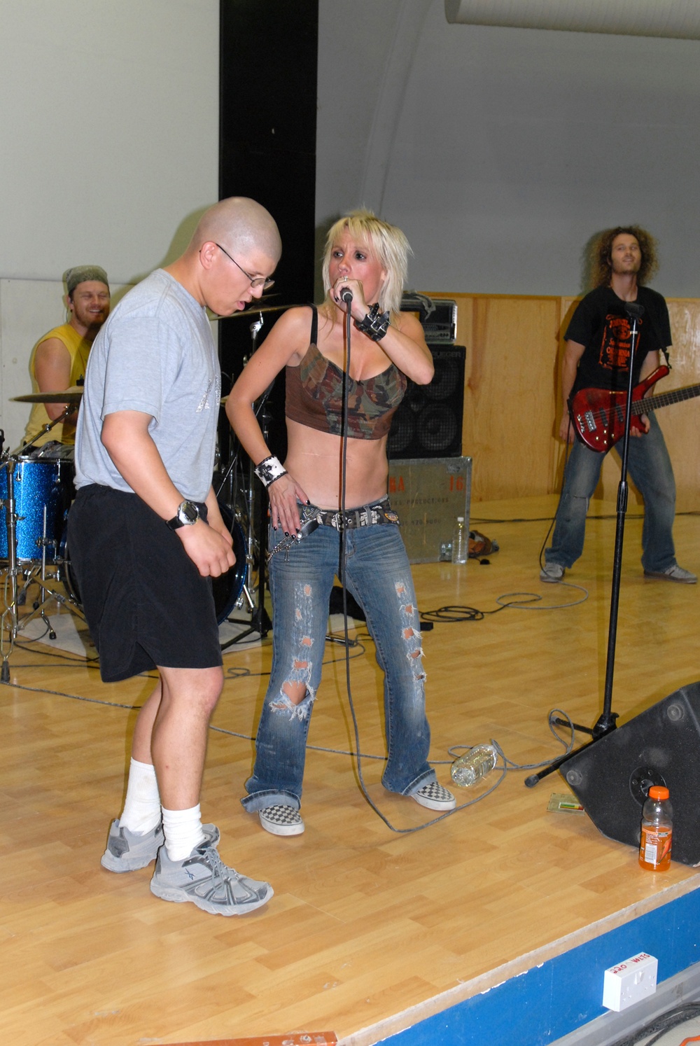 Head-bangin' Soldiers Rock Beautiful Generation Concert