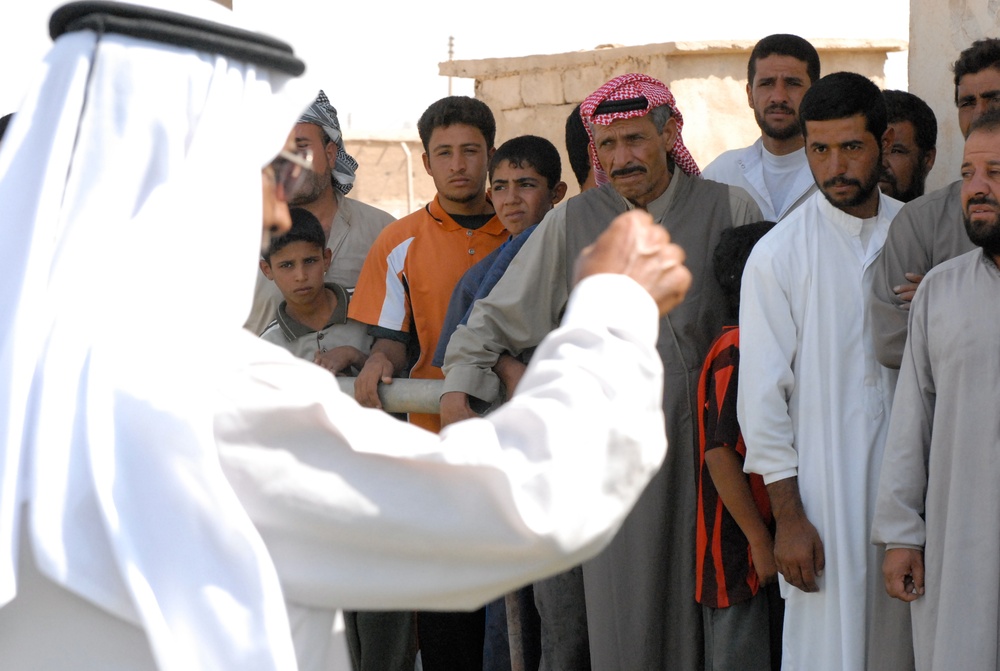 Sheik's support strengthens ties with Government of Iraq