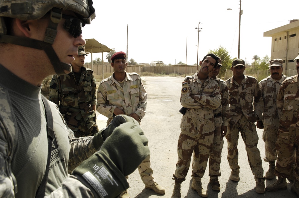 Iraqi Checkpoint Procedures Training