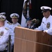 Launch ceremony of USNS Carl Brashear