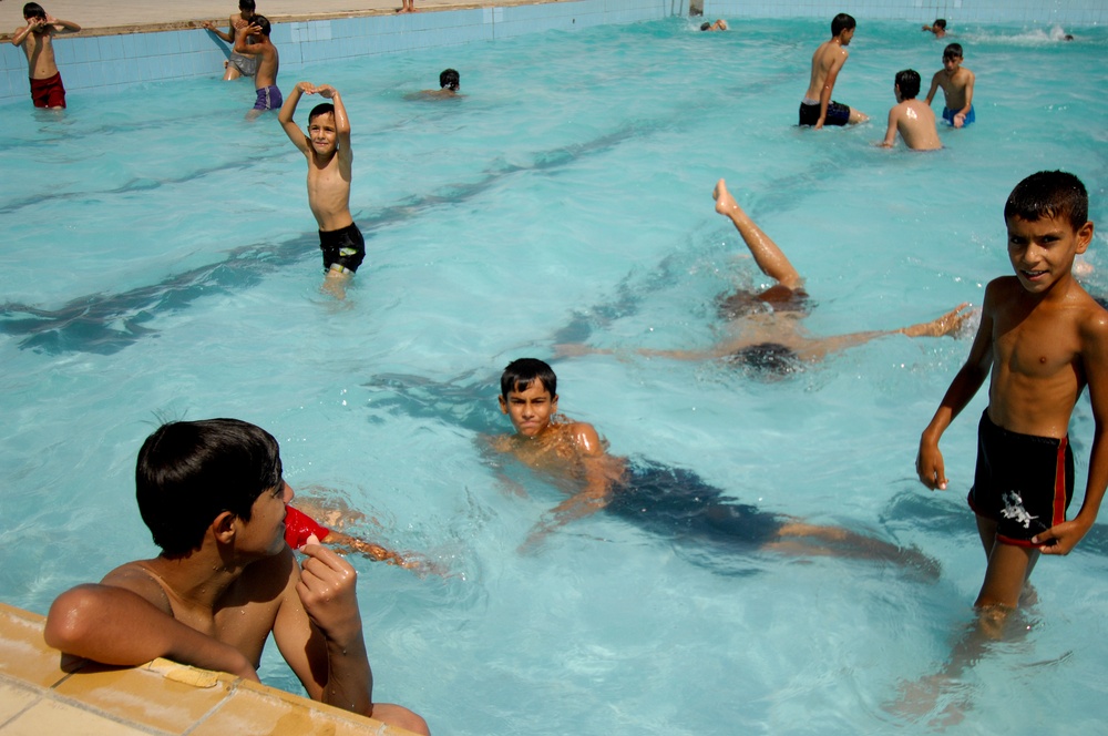 DVIDS - Images - New Pool Opening in Baghdad [Image 9 of 10]