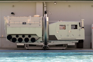New Submerged Vehicle Egress Trainer Arrives in Okinawa