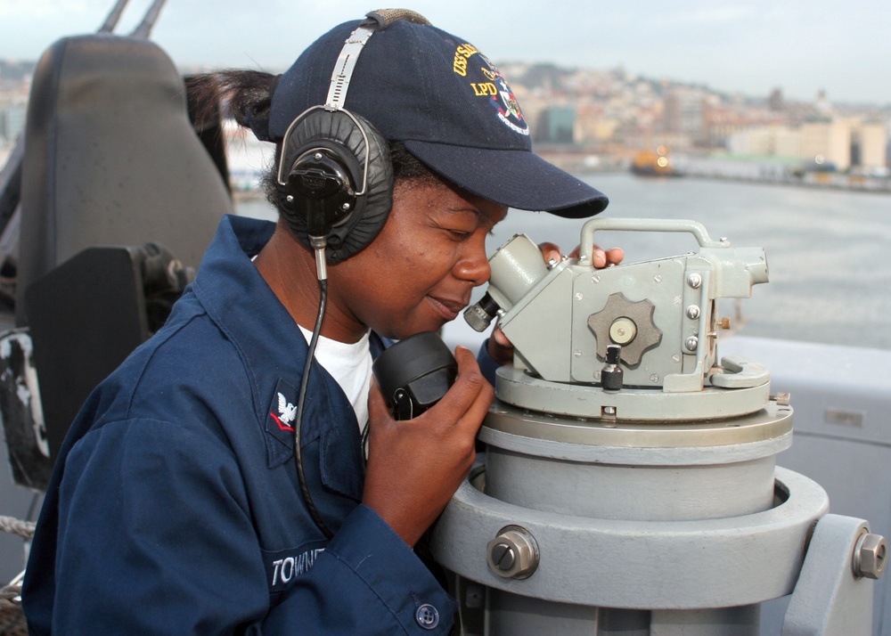 Aboard USS San Antonio