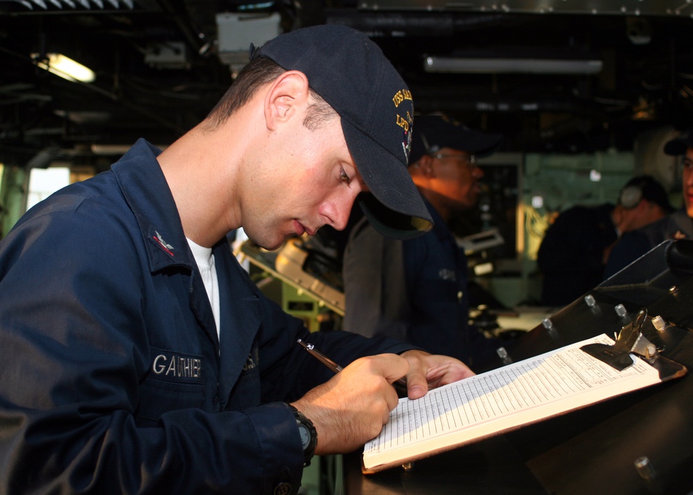 Aboard USS San Antonio