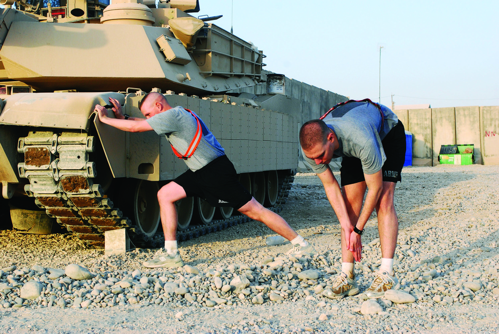 Marathon at Forward Operating Base Marez