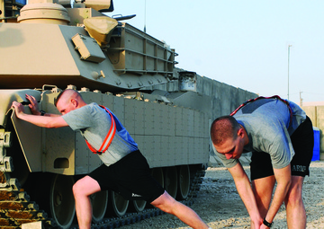 Marathon at Forward Operating Base Marez