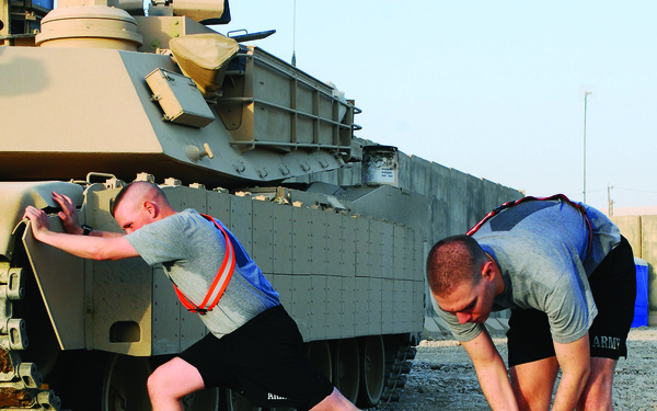 Marathon at Forward Operating Base Marez