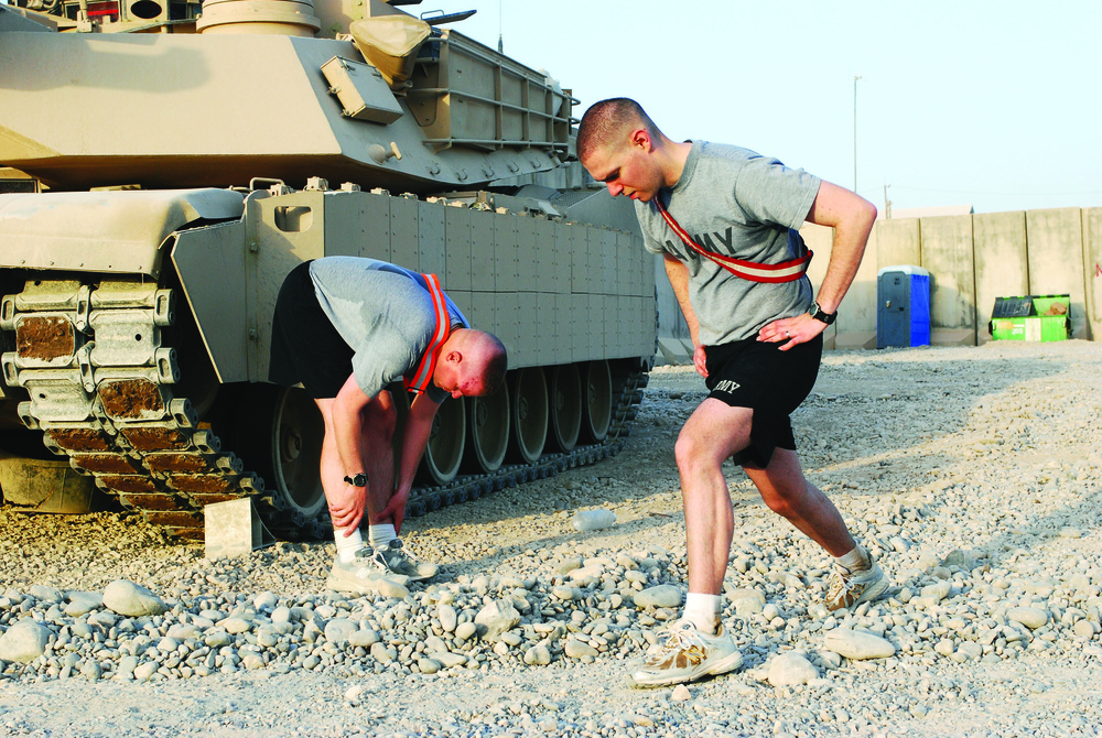 Marathon at Forward Operating Base Marez