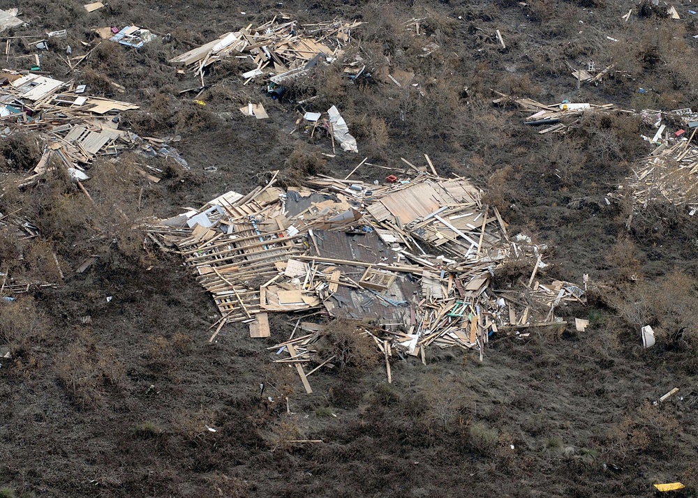 Hurricane Ike Damage in Galveston, Texas