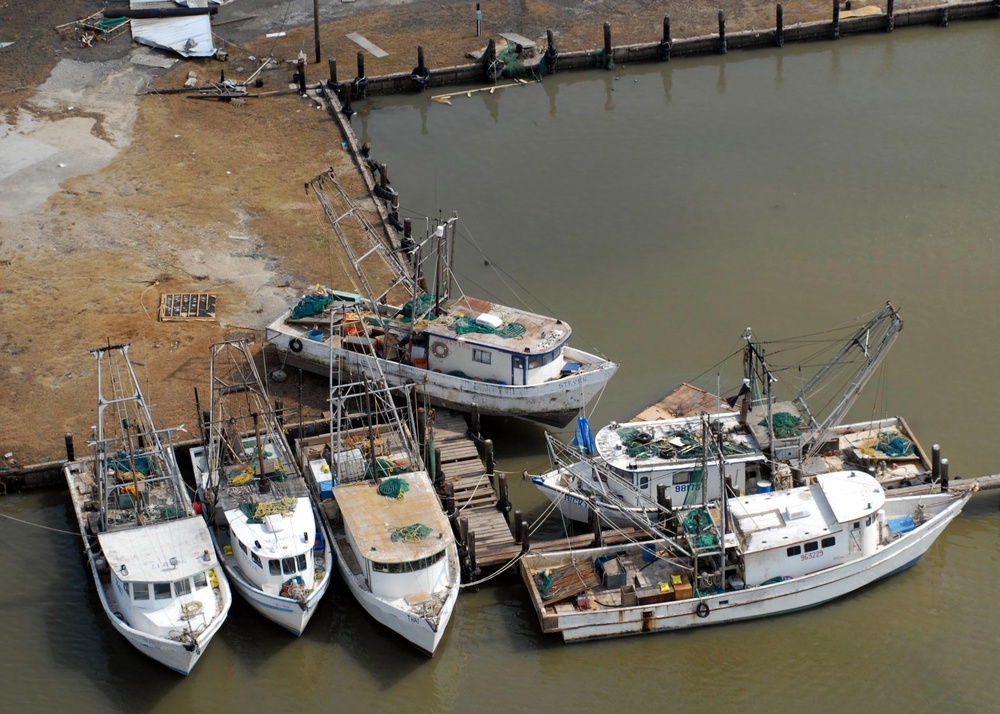 Hurricane Ike Damage in Galveston, Texas