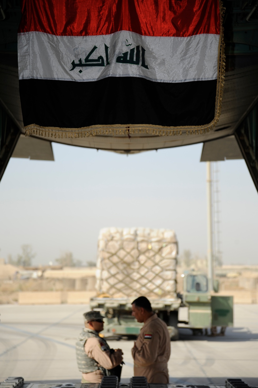 First Iraqi Air Force Supported Humanitarian Airlift Mission To Najaf