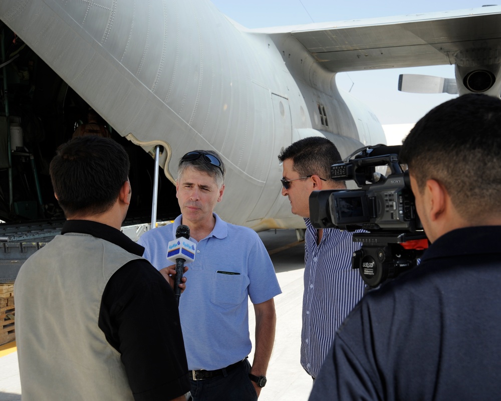 First Iraqi Air Force Supported Humanitarian Airlift Mission To Najaf