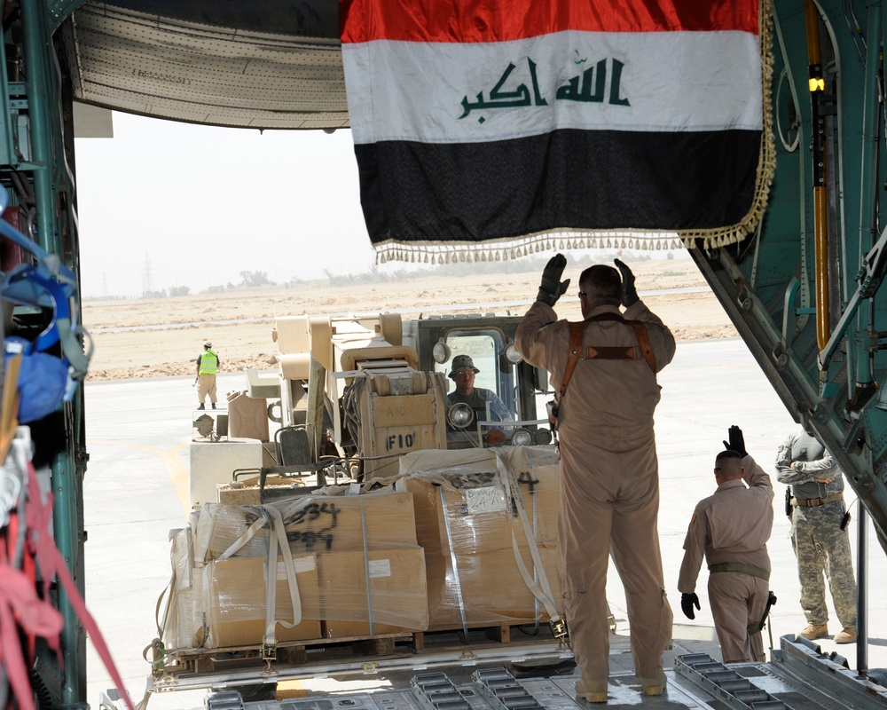 First Iraqi Air Force Supported Humanitarian Airlift Mission To Najaf