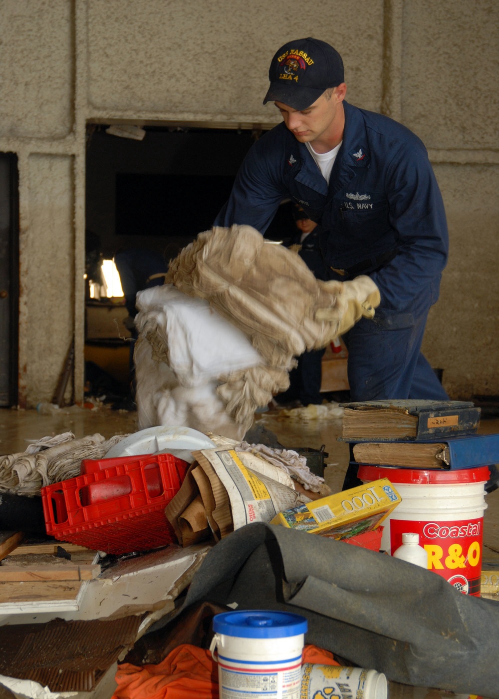 Galveston Flight Musuem after Hurricane Ike