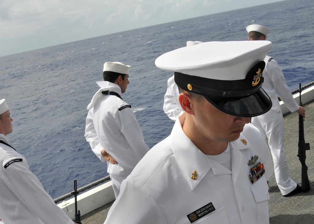 Honoring the fallen at sea