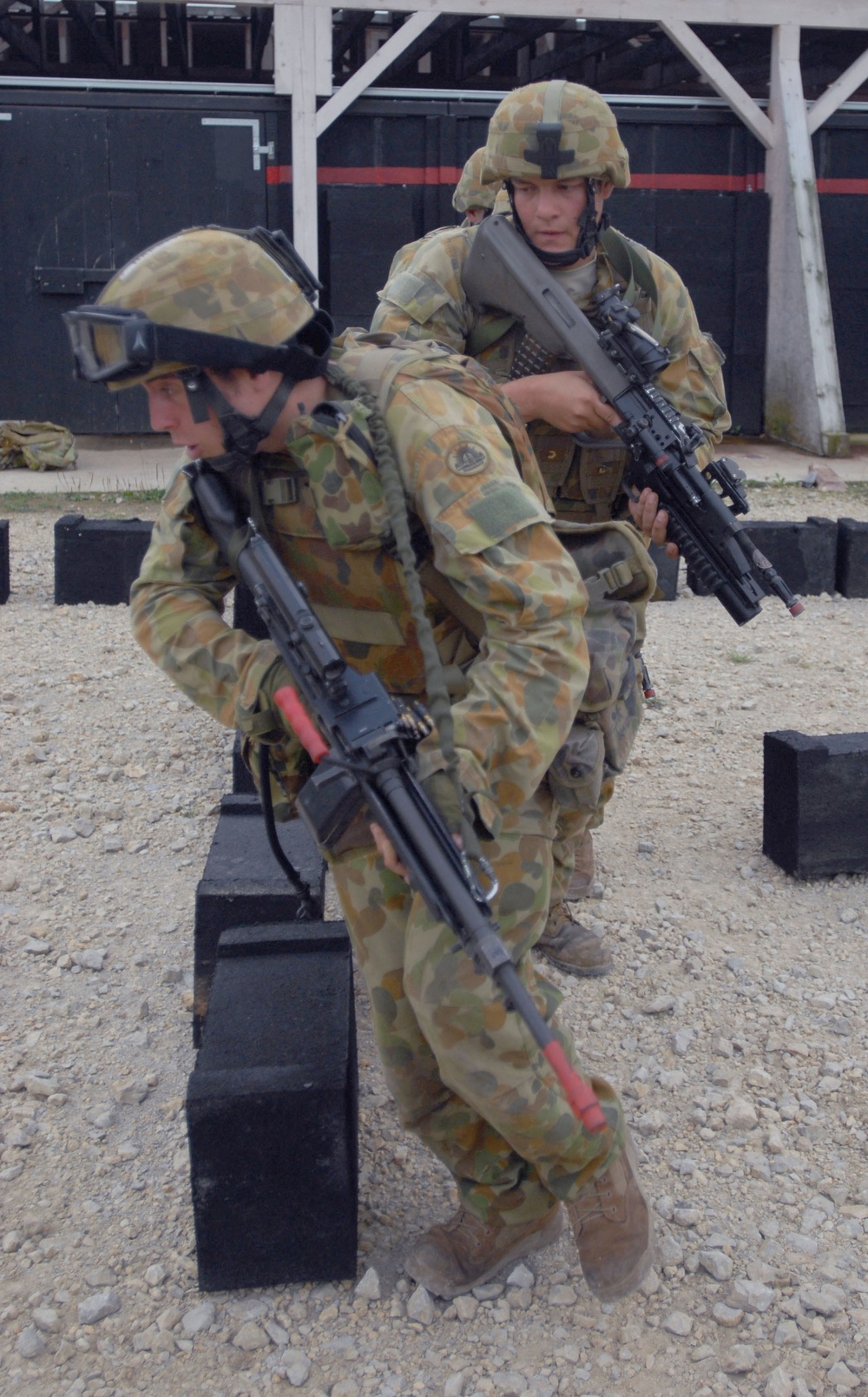 Australian Soldiers Practice MOUT at JMRC