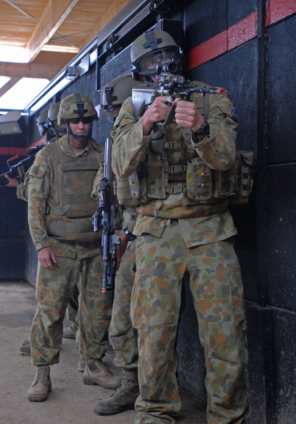 Australian Soldiers Practice MOUT at JMRC