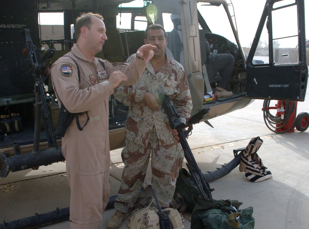 Iraqi Airmen Learn, Overcome Challenges of Helo Ops