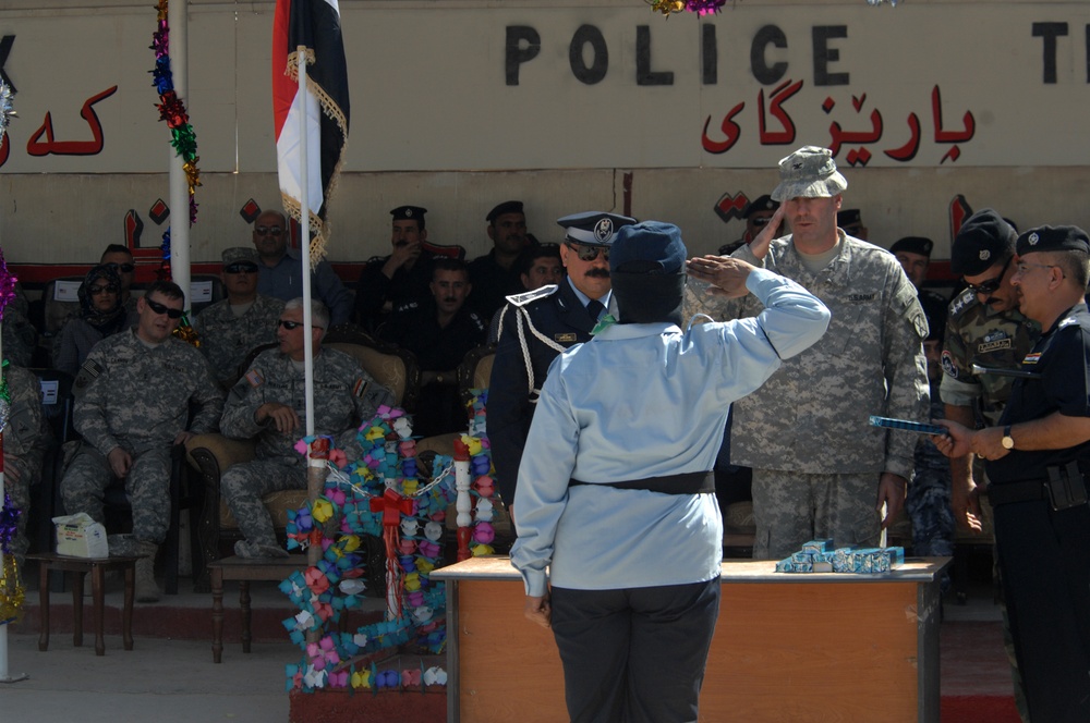 Kirkuk Police Academy Graduates 3,000