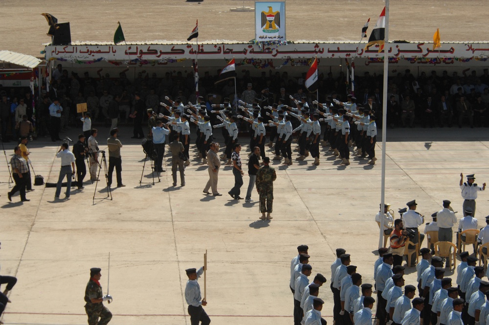 Kirkuk Police Academy Graduates 3,000