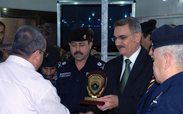 MOI, IP leadership honor fallen Iraqi Policemen's families