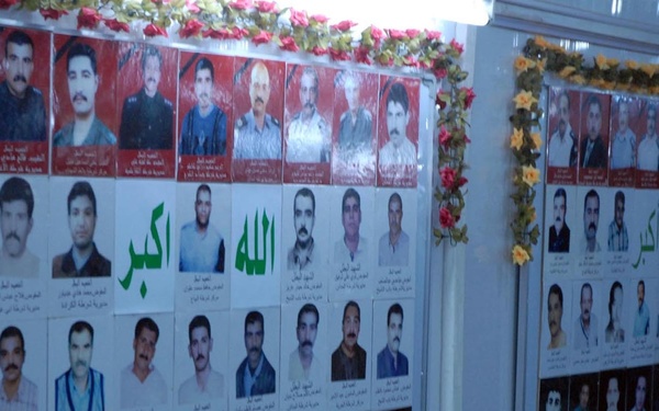 MOI, IP leadership honor fallen Iraqi Policemen's families