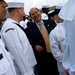 Secretary of the Navy aboard USS George Washington