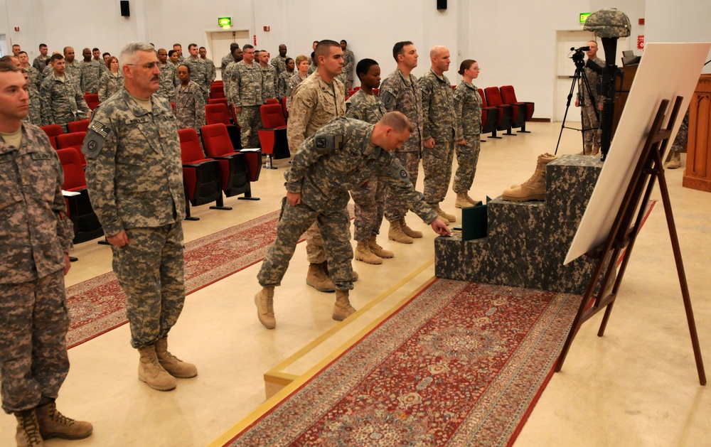Public Affairs Officer's Life Celebrated